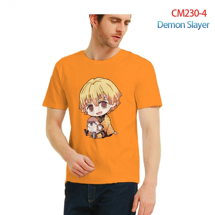 Demon Slayer Kimets Printed short-sleeved cotton T-shirt from S to 3XL  CM230-4