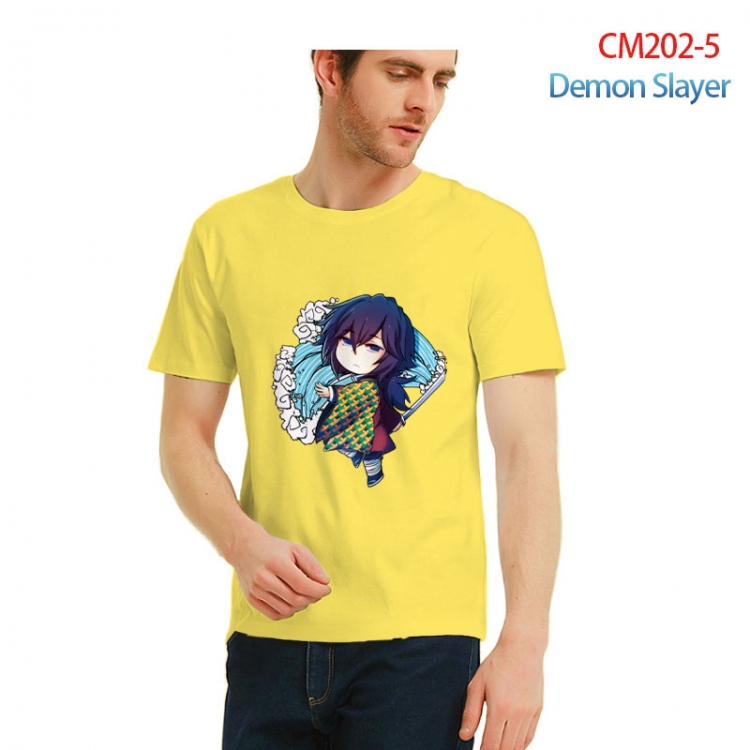 Demon Slayer Kimets Printed short-sleeved cotton T-shirt from S to 3XL  CM202-5