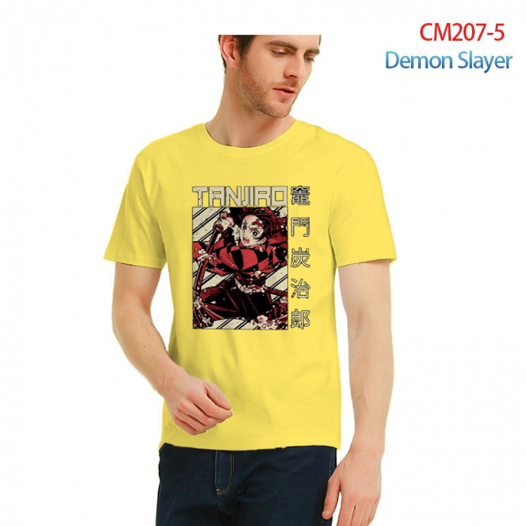 Demon Slayer Kimets Printed short-sleeved cotton T-shirt from S to 3XL  CM207-5