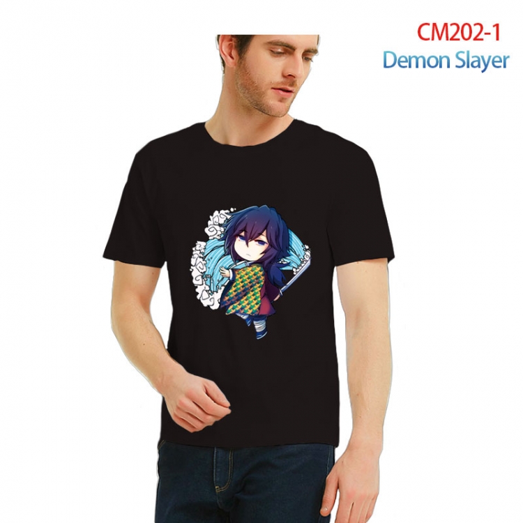 Demon Slayer Kimets Printed short-sleeved cotton T-shirt from S to 3XL  CM202-1