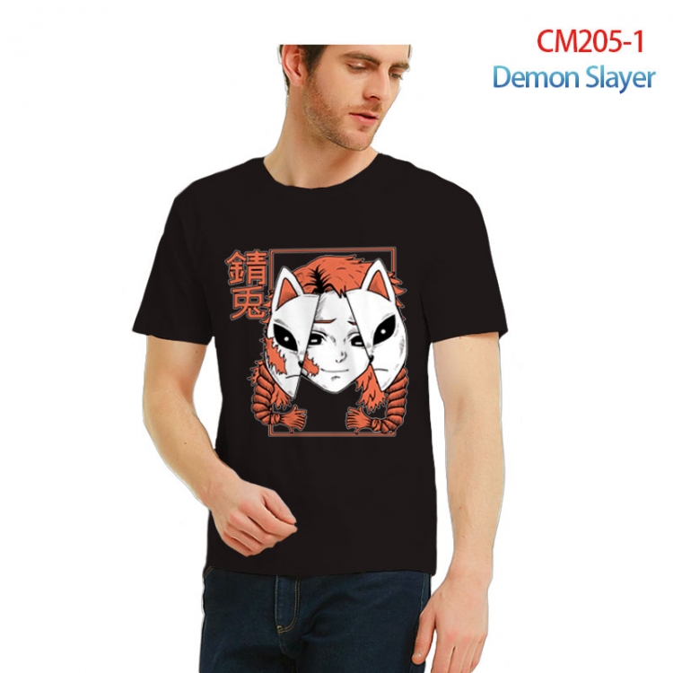 Demon Slayer Kimets Printed short-sleeved cotton T-shirt from S to 3XL  CM205-1