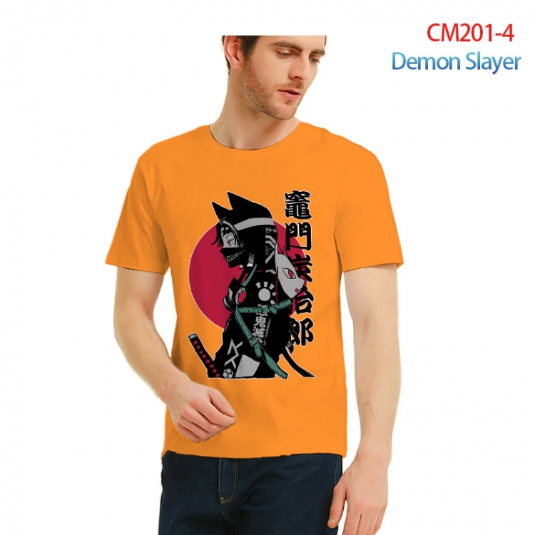 Demon Slayer Kimets Printed short-sleeved cotton T-shirt from S to 3XL  CM201-4