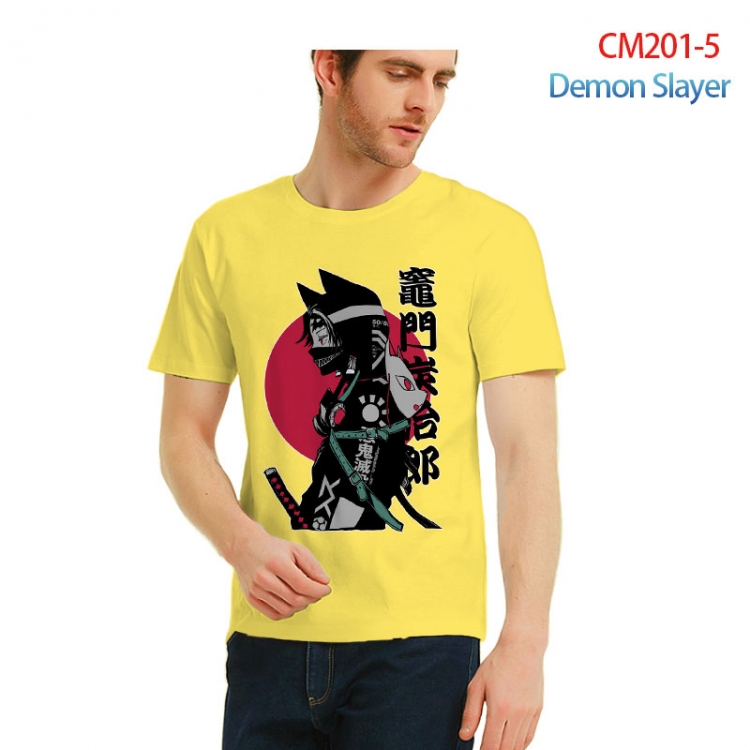 Demon Slayer Kimets Printed short-sleeved cotton T-shirt from S to 3XL  CM201-5