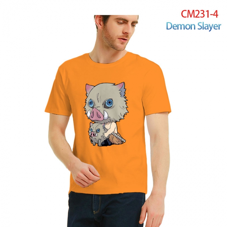 Demon Slayer Kimets Printed short-sleeved cotton T-shirt from S to 3XL  CM231-4