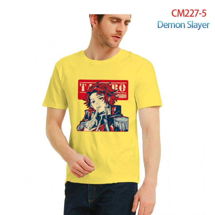 Demon Slayer Kimets Printed short-sleeved cotton T-shirt from S to 3XL  CM227-5