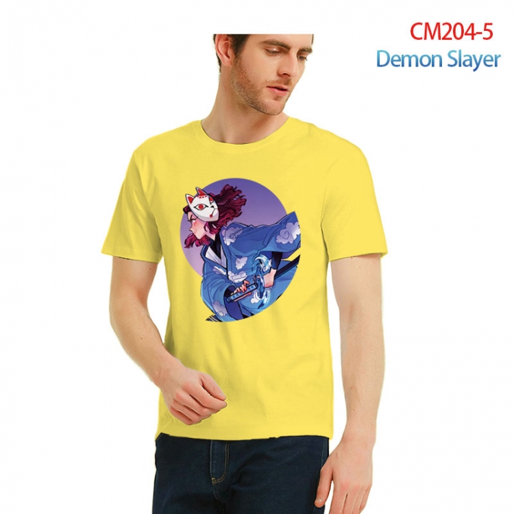 Demon Slayer Kimets Printed short-sleeved cotton T-shirt from S to 3XL  CM204-5