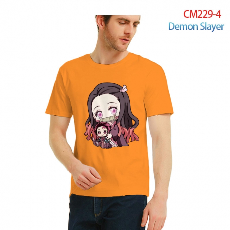 Demon Slayer Kimets Printed short-sleeved cotton T-shirt from S to 3XL  CM229-4