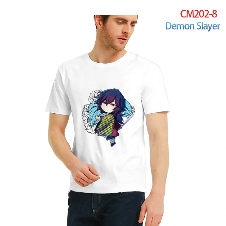 Demon Slayer Kimets Printed short-sleeved cotton T-shirt from S to 3XL  CM202-8