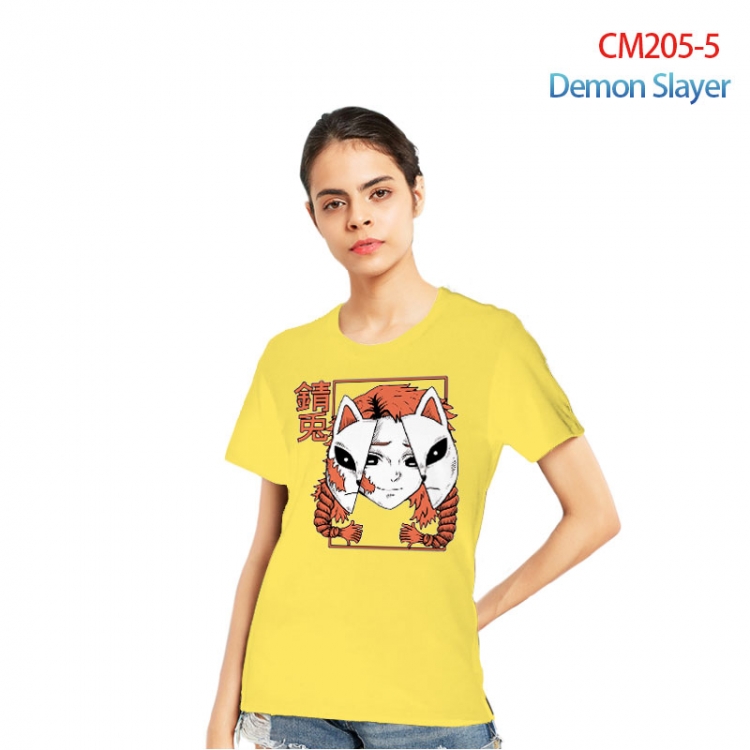 Demon Slayer Kimets Printed short-sleeved cotton T-shirt from S to 3XL  CM205-5