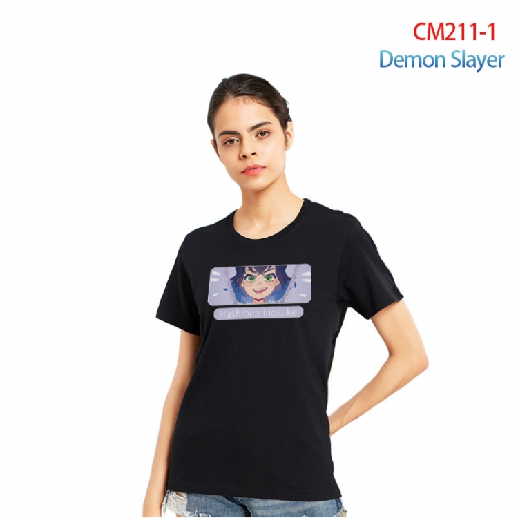 Demon Slayer Kimets Printed short-sleeved cotton T-shirt from S to 3XL  CM211-1