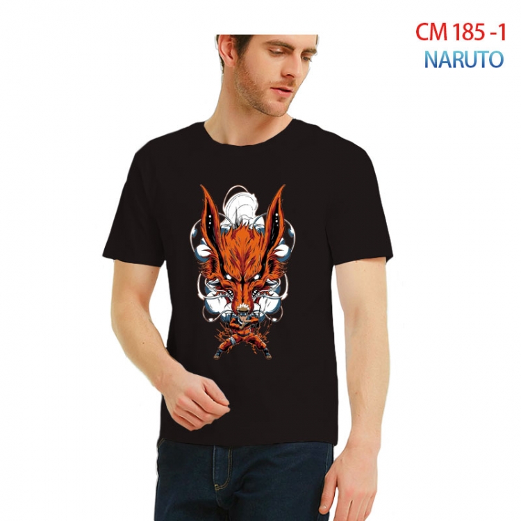 Naruto Printed short-sleeved cotton T-shirt from S to 3XL  CM185 1