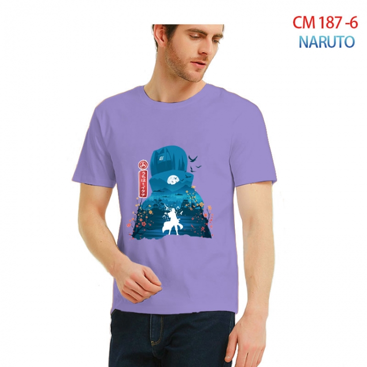 Naruto Printed short-sleeved cotton T-shirt from S to 3XL  CM187 6