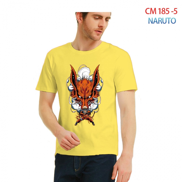 Naruto Printed short-sleeved cotton T-shirt from S to 3XL  CM185 5