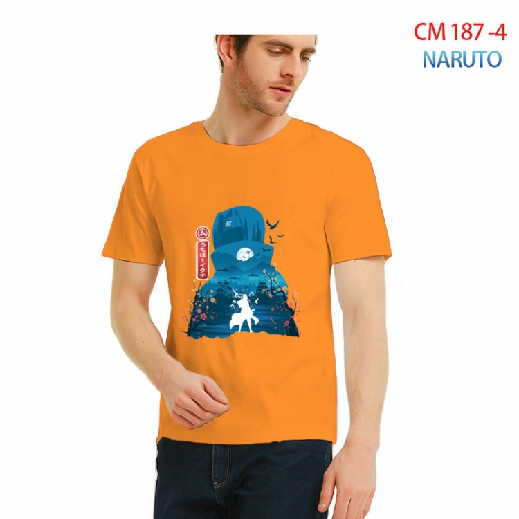 Naruto Printed short-sleeved cotton T-shirt from S to 3XL  CM187 4