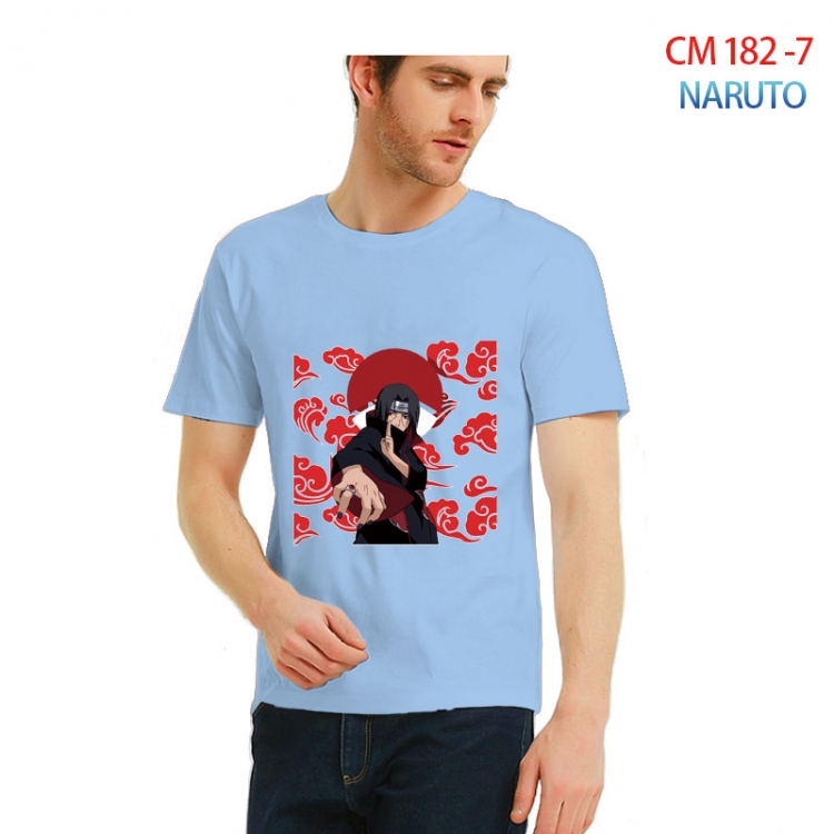 Naruto Printed short-sleeved cotton T-shirt from S to 3XL  CM182 7