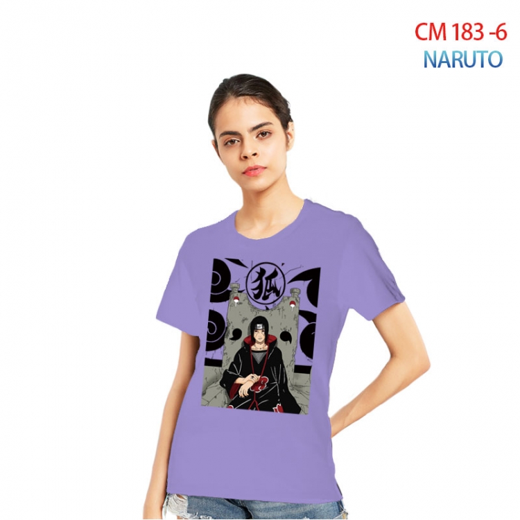 Naruto Printed short-sleeved cotton T-shirt from S to 3XL  CM183 6