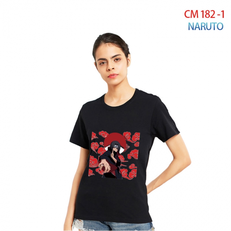 Naruto Printed short-sleeved cotton T-shirt from S to 3XL   CM182 1