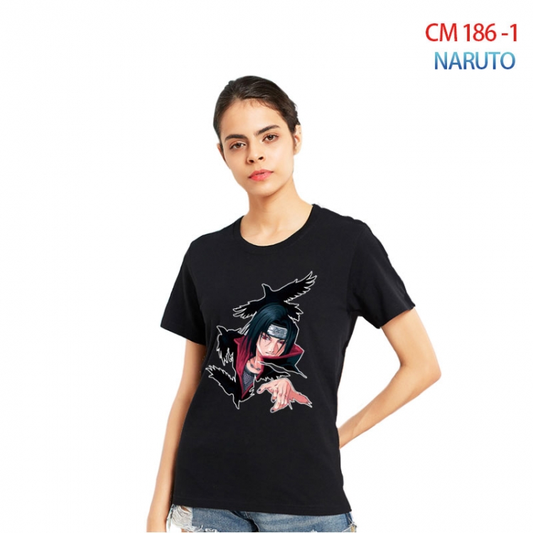 Naruto Printed short-sleeved cotton T-shirt from S to 3XL  CM186 1