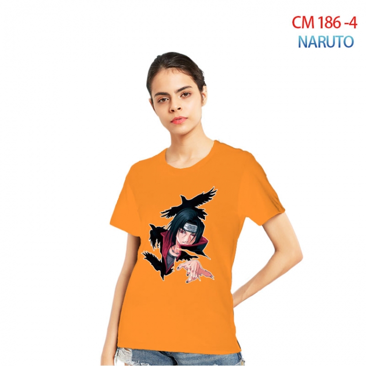 Naruto Printed short-sleeved cotton T-shirt from S to 3XL   CM186 4