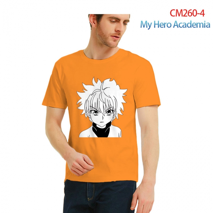 HunterXHunter Printed short-sleeved cotton T-shirt from S to 3XL CM260-4