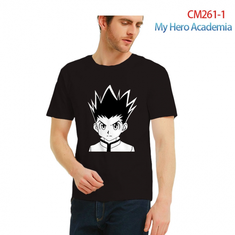 HunterXHunter Printed short-sleeved cotton T-shirt from S to 3XL  CM261-1