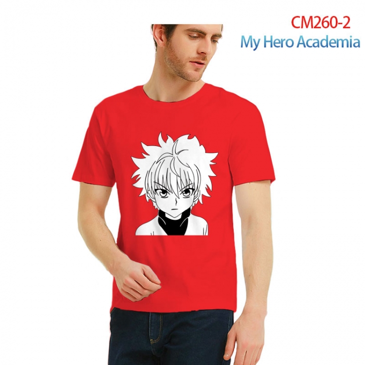 HunterXHunter Printed short-sleeved cotton T-shirt from S to 3XL  CM260-2