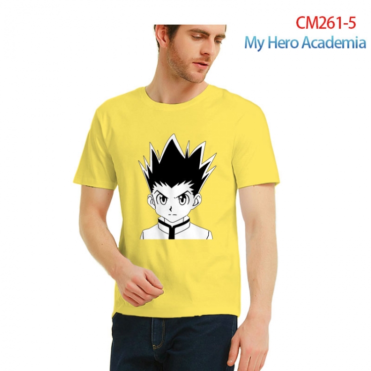HunterXHunter Printed short-sleeved cotton T-shirt from S to 3XL  CM261-5