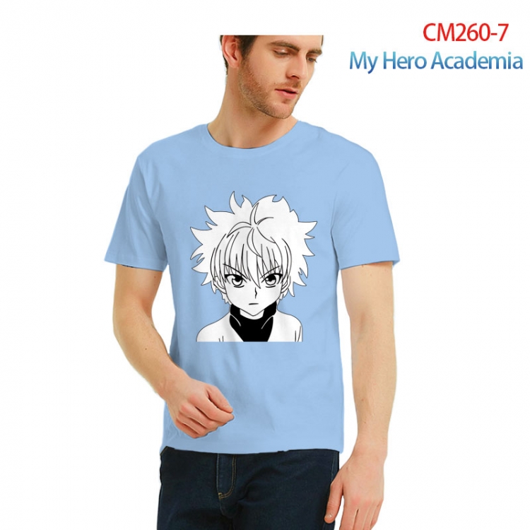 HunterXHunter Printed short-sleeved cotton T-shirt from S to 3XL   CM260-7