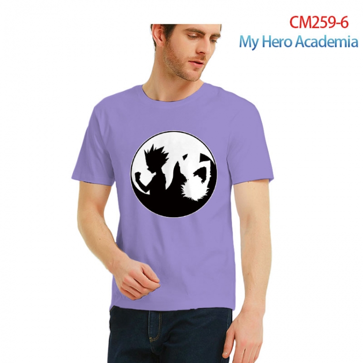 HunterXHunter Printed short-sleeved cotton T-shirt from S to 3XL   CM259-6