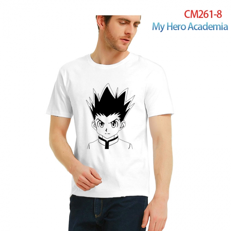 HunterXHunter Printed short-sleeved cotton T-shirt from S to 3XL  CM261-8