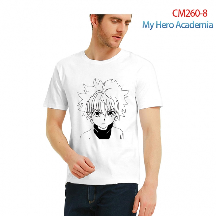 HunterXHunter Printed short-sleeved cotton T-shirt from S to 3XL   CM260-8