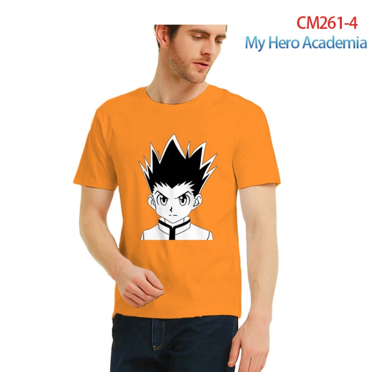 HunterXHunter Printed short-sleeved cotton T-shirt from S to 3XL   CM261-4