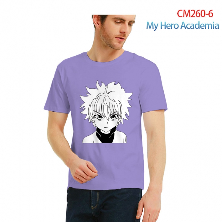HunterXHunter Printed short-sleeved cotton T-shirt from S to 3XL  CM260-6
