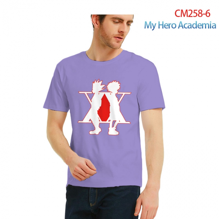 HunterXHunter Printed short-sleeved cotton T-shirt from S to 3XL  CM258-6