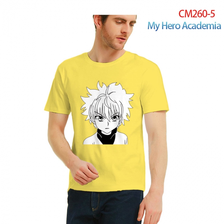 HunterXHunter Printed short-sleeved cotton T-shirt from S to 3XL  CM260-5