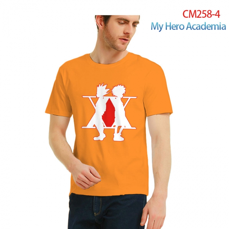 HunterXHunter Printed short-sleeved cotton T-shirt from S to 3XL  CM258-4