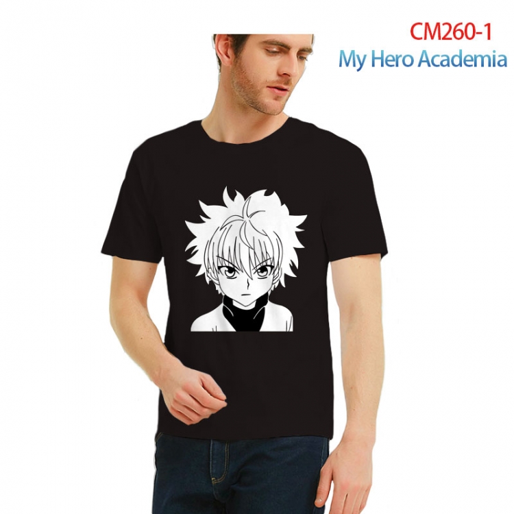 HunterXHunter Printed short-sleeved cotton T-shirt from S to 3XL  CM260-1