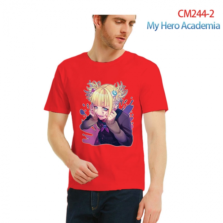 My Hero Academia male Printed short-sleeved cotton T-shirt from S to 3XL  CM244-2