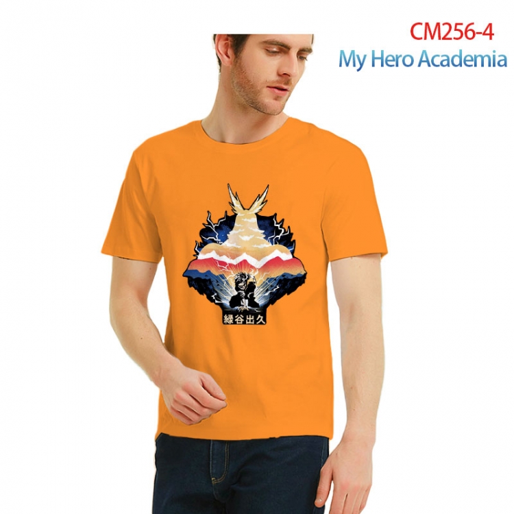 My Hero Academia male Printed short-sleeved cotton T-shirt from S to 3XL  CM256-4