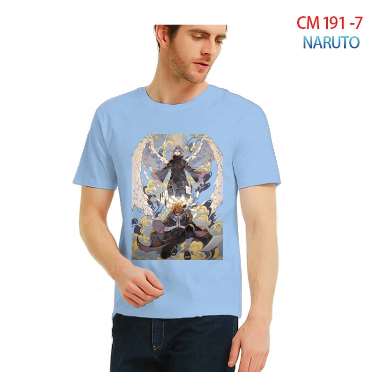Naruto Printed short-sleeved cotton T-shirt from S to 3XL CM 191 7