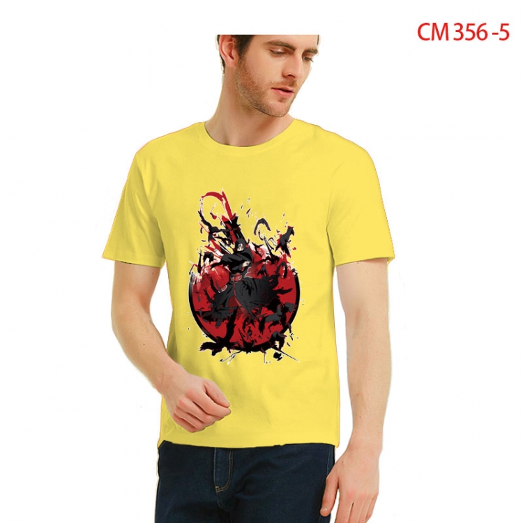 Naruto Printed short-sleeved cotton T-shirt from S to 3XL  CM 356 5