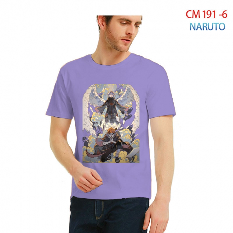 Naruto Printed short-sleeved cotton T-shirt from S to 3XL  CM 191 6