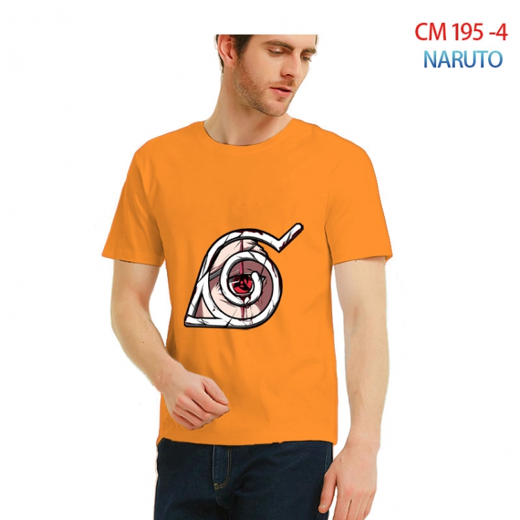 Naruto Printed short-sleeved cotton T-shirt from S to 3XL CM 195 4