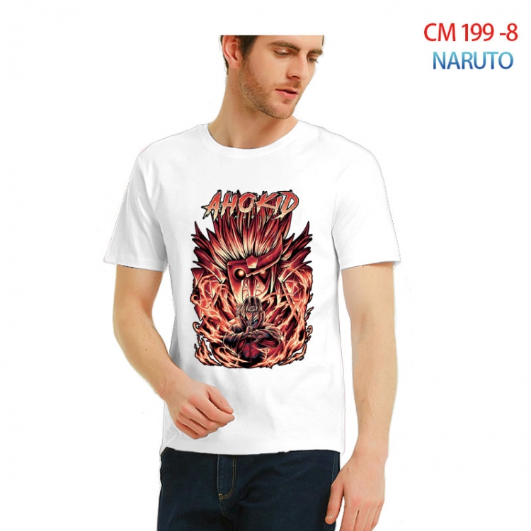 Naruto Printed short-sleeved cotton T-shirt from S to 3XL CM 199 8