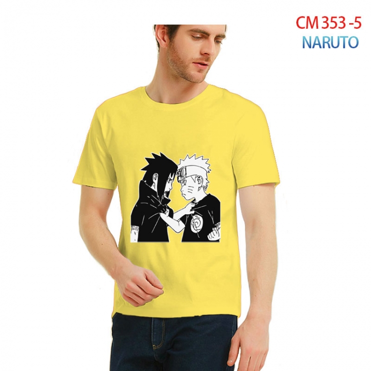 Naruto Printed short-sleeved cotton T-shirt from S to 3XL  CM 353 5