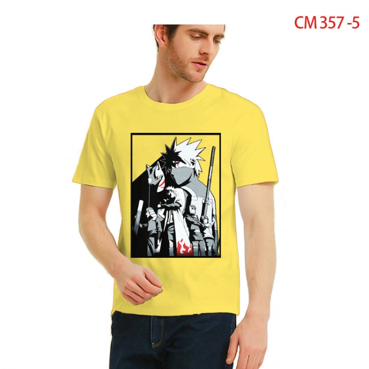 Naruto Printed short-sleeved cotton T-shirt from S to 3XL CM 357 5