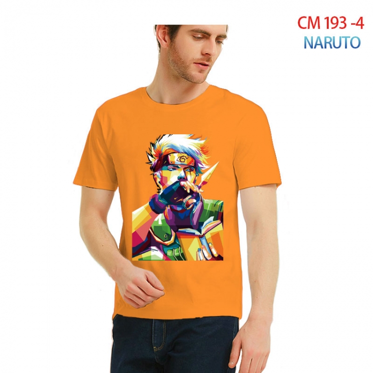 Naruto Printed short-sleeved cotton T-shirt from S to 3XL CM 193 4