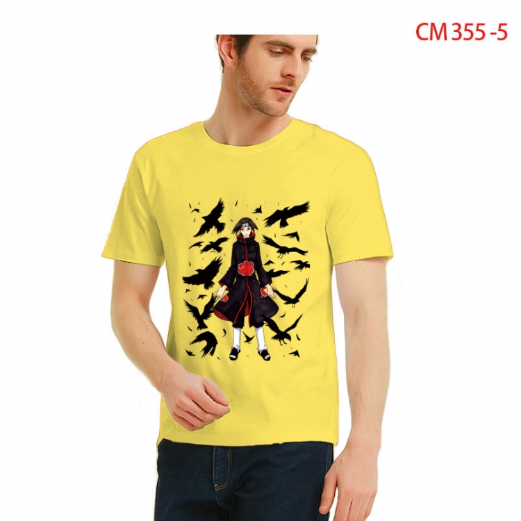 Naruto Printed short-sleeved cotton T-shirt from S to 3XL CM 355 5