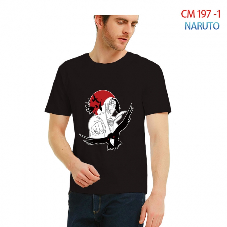 Naruto Printed short-sleeved cotton T-shirt from S to 3XL CM 197 1