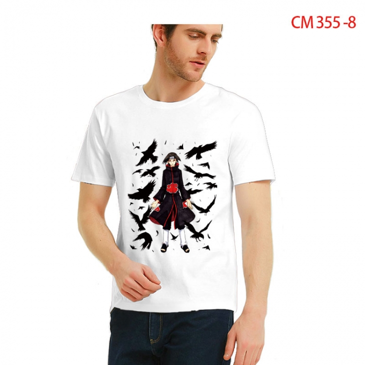 Naruto Printed short-sleeved cotton T-shirt from S to 3XL  CM 355 8